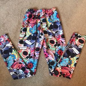 Skull leggings